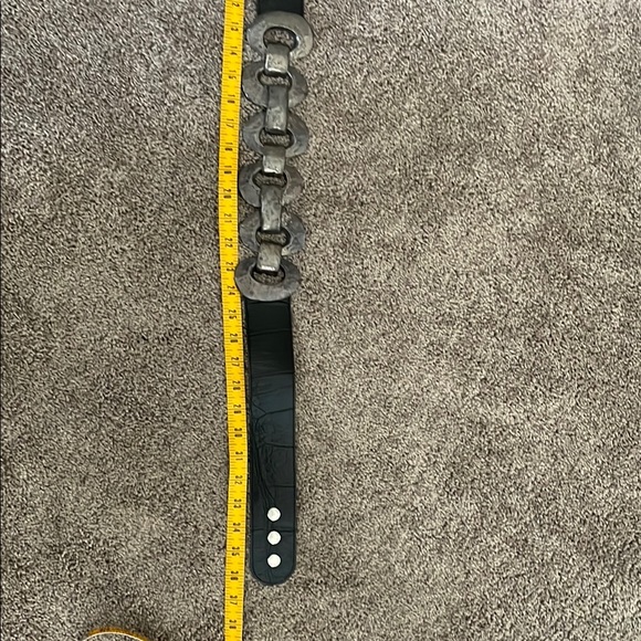 Vintage Streets Ahead Silver Chain Link Belt - Picture 2 of 5